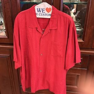 Tommy Bahama men’s silk short sleeve shirt
